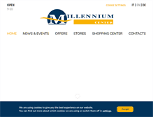Tablet Screenshot of millenniumcenter.info